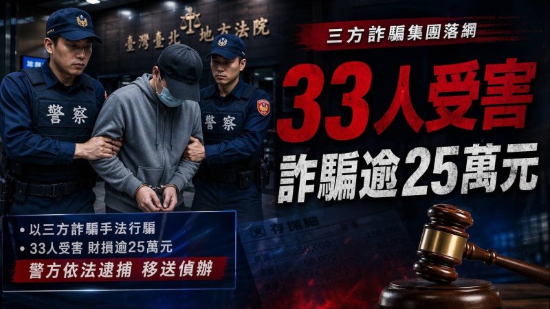 港灣新聞網 / 分飾多角詐33人!遊戲詐騙慣犯再犯 高雄警出擊聲押獲准