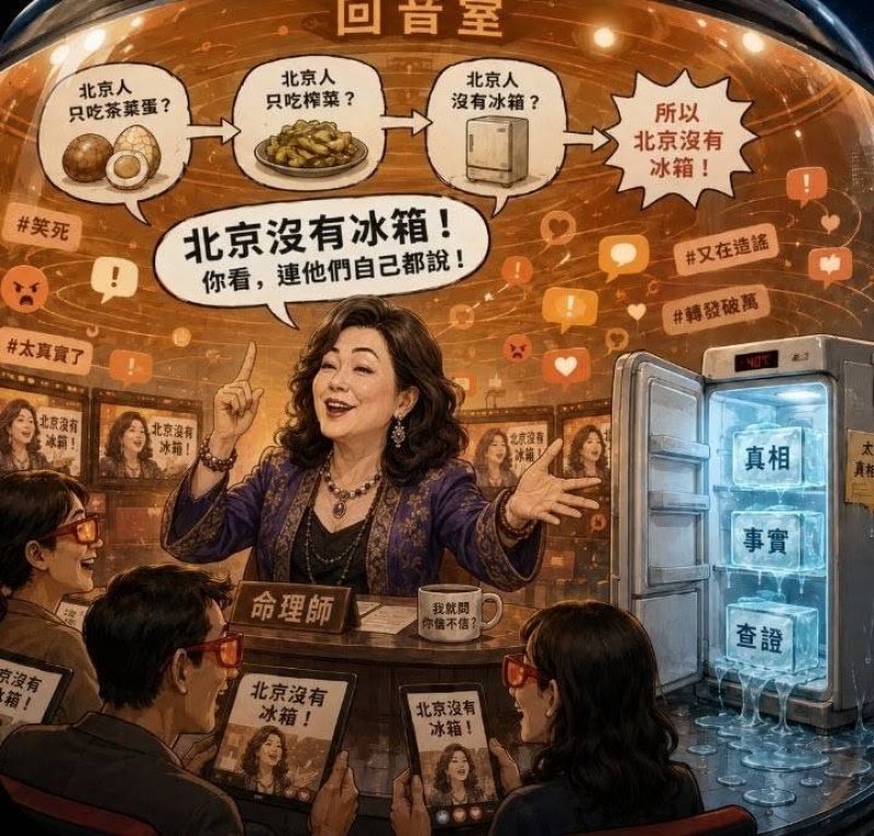 港灣新聞網 高思安專欄 / 北京有冰箱,輿論卻把真相冷凍了?